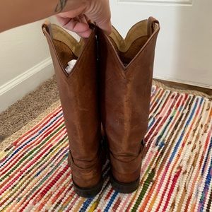 Frye Leather Harness Boots
